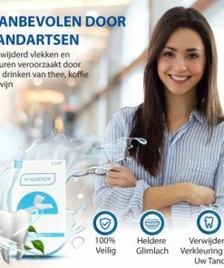 Nieuw 🤩 V-Goods Premium Whitening Strips - Tandenbleek Strips - Wittere Tanden - 28x Tandenbleek Strips DIRECT Resultaat - Tandenbleekset - Whitening - Tandenblekers ⭐ -L'Oréal Shop 550x550 1396