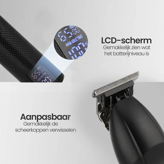 Begroting π Premes Professionele Draadloze Tondeuse 22 Delig- Trimmer - Haar - Baard - Tondeuse Mannen Hoofdhaar - Haartrimmer - Hair - Trimmer Baard - Trimmer Set - Tondeuses π 5 Begroting π Premes Professionele Draadloze Tondeuse 22 Delig- Trimmer - Haar - Baard - Tondeuse Mannen Hoofdhaar - Haartrimmer - Hair - Trimmer Baard - Trimmer Set - Tondeuses π - Afbeelding 3