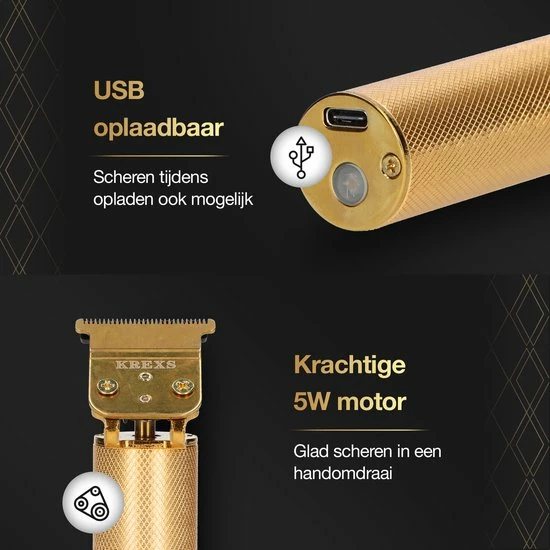Beste recensies van π Krexs Gouden Baardtrimmer - Tondeuse - Trimmer - Scheerapparaat - Mannen – Baard β 6 Beste recensies van π Krexs Gouden Baardtrimmer - Tondeuse - Trimmer - Scheerapparaat - Mannen – Baard β - Afbeelding 4