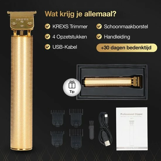 Beste recensies van π Krexs Gouden Baardtrimmer - Tondeuse - Trimmer - Scheerapparaat - Mannen – Baard β 10 Beste recensies van π Krexs Gouden Baardtrimmer - Tondeuse - Trimmer - Scheerapparaat - Mannen – Baard β - Afbeelding 8