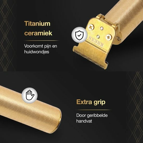 Beste recensies van π Krexs Gouden Baardtrimmer - Tondeuse - Trimmer - Scheerapparaat - Mannen – Baard β 11 Beste recensies van π Krexs Gouden Baardtrimmer - Tondeuse - Trimmer - Scheerapparaat - Mannen – Baard β - Afbeelding 9