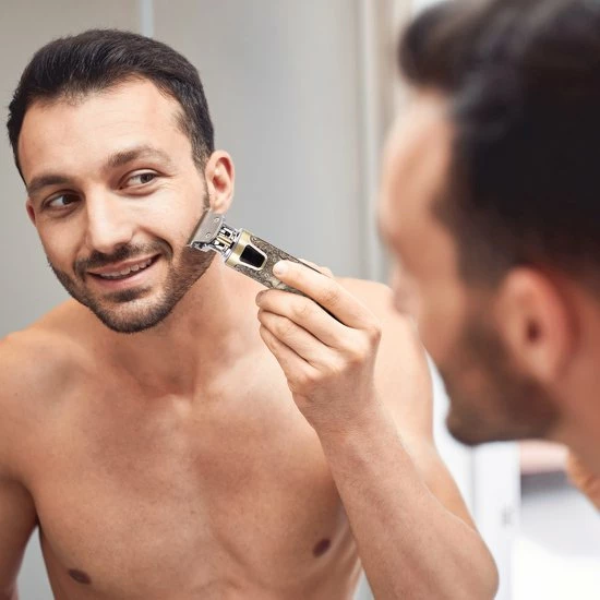 Beste Verkoop 🤩 Momo - Scheerapparaat Mannen - Trimmer - Tondeuse - Goud 🥰 7 Beste Verkoop 🤩 Momo - Scheerapparaat Mannen - Trimmer - Tondeuse - Goud 🥰 - Afbeelding 5