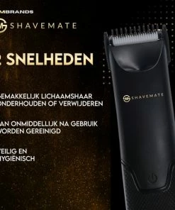 Korting ✔️ MM Brands ShaveMate 5-in-1 Body Groomer Mannen - Heren Body Trimmer - Multi Groomer - Schaamhaar Scheerapparaat 😉 -L'Oréal Shop 550x550 1548