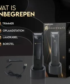 Korting ✔️ MM Brands ShaveMate 5-in-1 Body Groomer Mannen - Heren Body Trimmer - Multi Groomer - Schaamhaar Scheerapparaat 😉 -L'Oréal Shop 550x550 1552