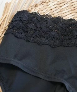 Beste deal ✨ Bamboozy Menstruatie Ondergoed 4-laags Mid-Heup Maat M 38-40 Zwart Period Underwear Duurzaam Menstrueren Incontinentie Zero Waste Daisy 😍 -L'Oréal Shop 550x550 1614