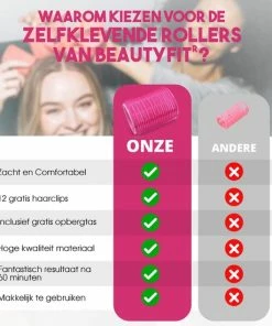 Korting 🤩 BeautyFit Krulspelden Set 24 Stuks - 12 Haarklemmen + Opbergtas (t.w.v. €20) - Heatless Curls - Kleefrollers - Haarrollers - Rollers Hair Curler - Krullen Zonder Hitte - Black Friday 2022 Deals - Schoencadeautjes - Sinterklaas - Kerst Cadeautjes ⭐ -L'Oréal Shop 550x550 20