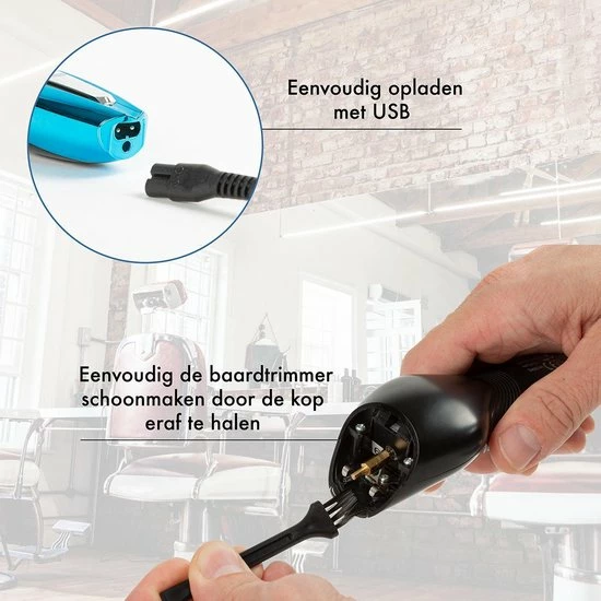 Beste Verkoop π BAESS 5-in-1 Tondeuse Voor Mannen - Baard En Lichaam - Bodygroomer - Neus En Oor - Trimmer - Blauw π₯ 6 Beste Verkoop π BAESS 5-in-1 Tondeuse Voor Mannen - Baard En Lichaam - Bodygroomer - Neus En Oor - Trimmer - Blauw π₯ - Afbeelding 4