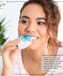 Coupon 🎁 Pure Luxure Teeth Whitening Kit - Zonder Peroxide - Met Handleiding En Ebook - Tandenbleekset - LED Tanden Bleken - Inclusief Whitening Strips - 100% Natuurlijk & Peroxidevrij - Black Friday 2022 💯 -L'Oréal Shop 550x550 268