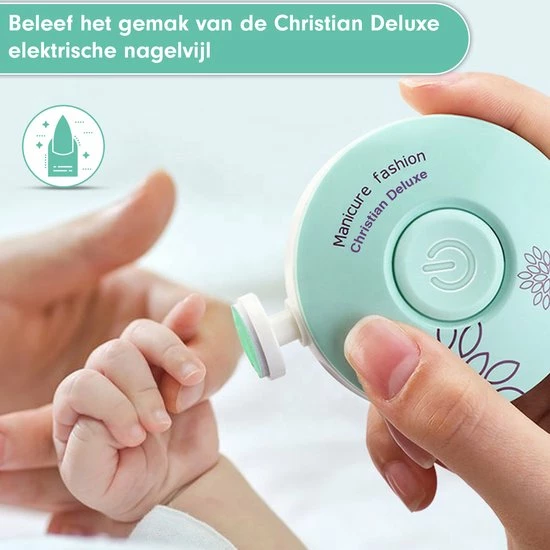 Gloednieuw π― Christian Deluxe - Baby Nagelknipper Groen - Baby Manicureset - Baby Verzorgingsset - Baby Nagelvijl - Baby Nagelschaartje - Baby Nagelset - Elektrisch π 5 Gloednieuw π― Christian Deluxe - Baby Nagelknipper Groen - Baby Manicureset - Baby Verzorgingsset - Baby Nagelvijl - Baby Nagelschaartje - Baby Nagelset - Elektrisch π - Afbeelding 3