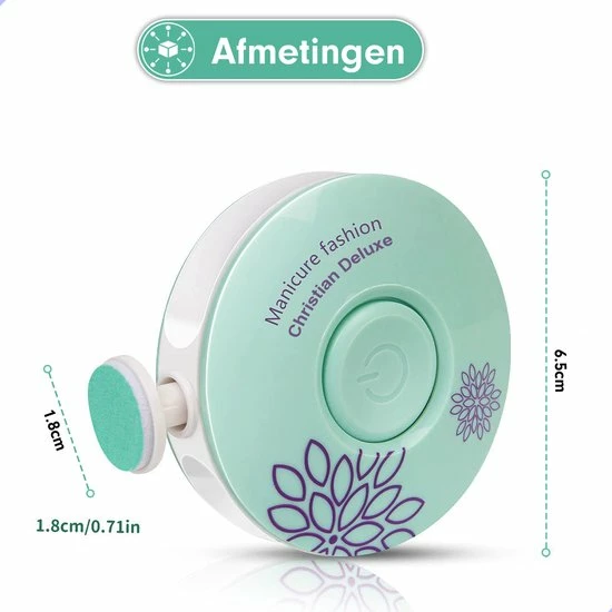 Gloednieuw π― Christian Deluxe - Baby Nagelknipper Groen - Baby Manicureset - Baby Verzorgingsset - Baby Nagelvijl - Baby Nagelschaartje - Baby Nagelset - Elektrisch π 7 Gloednieuw π― Christian Deluxe - Baby Nagelknipper Groen - Baby Manicureset - Baby Verzorgingsset - Baby Nagelvijl - Baby Nagelschaartje - Baby Nagelset - Elektrisch π - Afbeelding 5