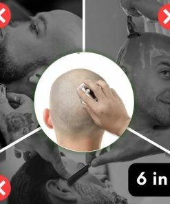 Flash-uitverkoop 🔔 Sansbeauté 6-in-1 Scheerapparaat Mannen – Trimmer - Nat & Droog - Face Head & Hair Shaver – Hoofd Kaal Scheren - Opzetstukken - Draadloos - Skull Edition - Gratis E-Book ⭐ -L'Oréal Shop 550x550 309