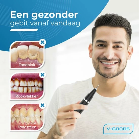 Goedkoopste π₯° V-Goods Premium Sonische Tandsteen Verwijderaar - 5 Standen - Inclusief Tandarts Set - 3 Opzetstukken - Tandplak π 9 Goedkoopste π₯° V-Goods Premium Sonische Tandsteen Verwijderaar - 5 Standen - Inclusief Tandarts Set - 3 Opzetstukken - Tandplak π - Afbeelding 7
