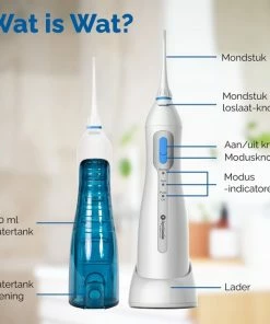 Flash-uitverkoop ✔️ Opti Smile Optismile Waterflosser - Elektrische Monddouche - Draadloos En Oplaadbaar - Inclusief Twee Opzetstukken 🤩 -L'Oréal Shop 550x550 341