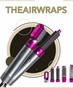 Uitgang 🌟 Merkloos Airwrap - Multistyler - Fohnborstel - Krultang - Automatische Krultang - Stijltang - Airwrap Krultang - Airwrap Styler - Hairwrap - Styling - Airstyler - Krultang - 5 In 1 Krultang - Haardroger - Reisfohn - 5 In 1 Haarstyler 😉