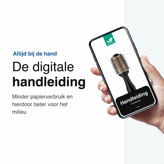 Kopen 🛒 Vivid Green 3-in-1 Ionische Fohnborstel Met Keramische 🧥 Coating - Lang/kort/Stijl/Krullen - 1000W - Roterend - Zwart/Goud 🛒 14 Kopen 🛒 Vivid Green 3-in-1 Ionische Fohnborstel Met Keramische 🧥 Coating - Lang/kort/Stijl/Krullen - 1000W - Roterend - Zwart/Goud 🛒 - Afbeelding 12