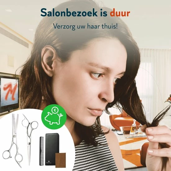 Beste deal π ProTrue Mousche Volledige Kappersset - 5 Stuks - Kappersschaar Rechtshandig - Uitdunschaar Kapper - Hair Scissors - Coupeschaar - Haarschaar Set π 5 Beste deal π ProTrue Mousche Volledige Kappersset - 5 Stuks - Kappersschaar Rechtshandig - Uitdunschaar Kapper - Hair Scissors - Coupeschaar - Haarschaar Set π - Afbeelding 3