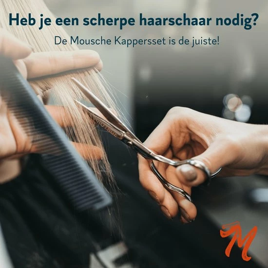 Beste deal π ProTrue Mousche Volledige Kappersset - 5 Stuks - Kappersschaar Rechtshandig - Uitdunschaar Kapper - Hair Scissors - Coupeschaar - Haarschaar Set π 9 Beste deal π ProTrue Mousche Volledige Kappersset - 5 Stuks - Kappersschaar Rechtshandig - Uitdunschaar Kapper - Hair Scissors - Coupeschaar - Haarschaar Set π - Afbeelding 7