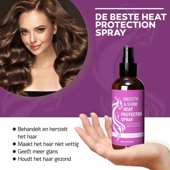 Beste Pirce π Neatly Hair Heat Protection Spray - Haarstyling - Beschermende Föhn Spray, Heat Protectant Voor Het Stijlen Met Stijltangen π 7 Beste Pirce π Neatly Hair Heat Protection Spray - Haarstyling - Beschermende Föhn Spray, Heat Protectant Voor Het Stijlen Met Stijltangen π - Afbeelding 5