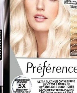 Korting 👏 L’Oréal Paris Préférence Ultra Platinum - Platinum Blond - Ontkleuring 😍 -L'Oréal Shop 550x550 483