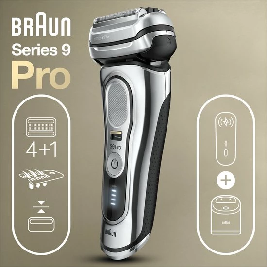 Hete verkoop π Braun Series 9 Pro 9476cc - Elektrisch Scheerapparaat Mannen - Wet & Dry - Met SmartCare Center - PowerCase π 8 Hete verkoop π Braun Series 9 Pro 9476cc - Elektrisch Scheerapparaat Mannen - Wet & Dry - Met SmartCare Center - PowerCase π - Afbeelding 6