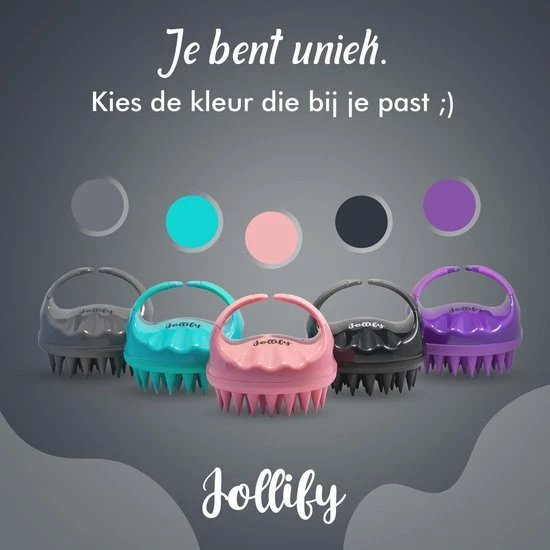 Aanbiedingen 🔔 Jollify® Siliconen Haarborstel & Scalp Massager – Hoofdhuid Massage Borstels – Anti Roos Shampoo Borstel & Hoofdhuid Borstel - Zwart ⭐ 9 Aanbiedingen 🔔 Jollify® Siliconen Haarborstel & Scalp Massager – Hoofdhuid Massage Borstels – Anti Roos Shampoo Borstel & Hoofdhuid Borstel - Zwart ⭐ - Afbeelding 7