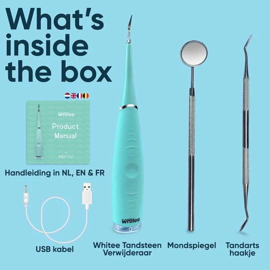 Beste Verkoop π ProTrue Whitee Elektrische Tandsteen Verwijderaar - Tanden Polijsten - Tandarts Tandsteenverwijderaars - Elektrisch Tandplak Verwijderen β 14 Beste Verkoop π ProTrue Whitee Elektrische Tandsteen Verwijderaar - Tanden Polijsten - Tandarts Tandsteenverwijderaars - Elektrisch Tandplak Verwijderen β - Afbeelding 12