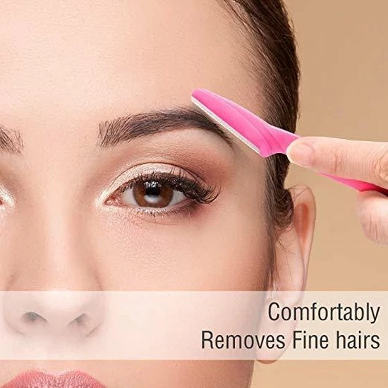 Beste deal ✔️ Tinkeke Premium Wenkbrauwen Scheermesjes - Haar Mesje - Set - 12 Stuks -14.5x3.8cm -Wenkbrauw Trimmer - Elektrische Scheerapparaat - Pijnloos Gezichtshaar Verwijderen - Haar Epilator - Wit Od Roze® 🔥 4 Beste deal ✔️ Tinkeke Premium Wenkbrauwen Scheermesjes - Haar Mesje - Set - 12 Stuks -14.5x3.8cm -Wenkbrauw Trimmer - Elektrische Scheerapparaat - Pijnloos Gezichtshaar Verwijderen - Haar Epilator - Wit Od Roze® 🔥 - Afbeelding 2