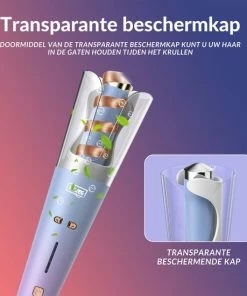 Promo 🎉 Automatische Krultang Keramische Haarkruller Hair Curler – Meerdere Kleuren – Blauw/Roze - RAVEG 🔔 -L'Oréal Shop 550x550 604