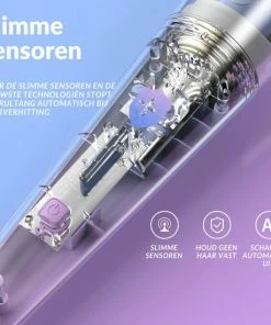 Promo 🎉 Automatische Krultang Keramische Haarkruller Hair Curler – Meerdere Kleuren – Blauw/Roze - RAVEG 🔔 -L'Oréal Shop 550x550 606