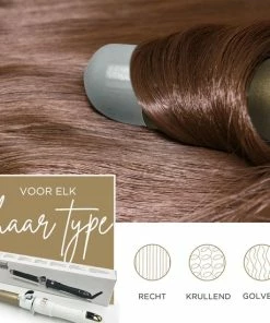 Beste Verkoop ⌛ Shasim Automatische Krultang - BLACK FRIDAY- Haarkruller - Wit/ Goud 😀 -L'Oréal Shop 550x550 655