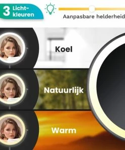 Beste recensies van π Personal Care Make Up Spiegel Met Led Verlichting - 5X Vergroting - Wandspiegel Rond - Scheerspiegel Wandmodel - Badkamer - Douche - Zwart π₯ 20 Beste recensies van π Personal Care Make Up Spiegel Met Led Verlichting - 5X Vergroting - Wandspiegel Rond - Scheerspiegel Wandmodel - Badkamer - Douche - Zwart π₯ -L'OrΓ©al Shop 550x550 728