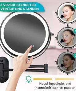 Beste recensies van π Personal Care Make Up Spiegel Met Led Verlichting - 5X Vergroting - Wandspiegel Rond - Scheerspiegel Wandmodel - Badkamer - Douche - Zwart π₯ 21 Beste recensies van π Personal Care Make Up Spiegel Met Led Verlichting - 5X Vergroting - Wandspiegel Rond - Scheerspiegel Wandmodel - Badkamer - Douche - Zwart π₯ -L'OrΓ©al Shop 550x550 729