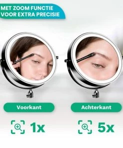Beste recensies van π Personal Care Make Up Spiegel Met Led Verlichting - 5X Vergroting - Wandspiegel Rond - Scheerspiegel Wandmodel - Badkamer - Douche - Zwart π₯ 26 Beste recensies van π Personal Care Make Up Spiegel Met Led Verlichting - 5X Vergroting - Wandspiegel Rond - Scheerspiegel Wandmodel - Badkamer - Douche - Zwart π₯ -L'OrΓ©al Shop 550x550 734