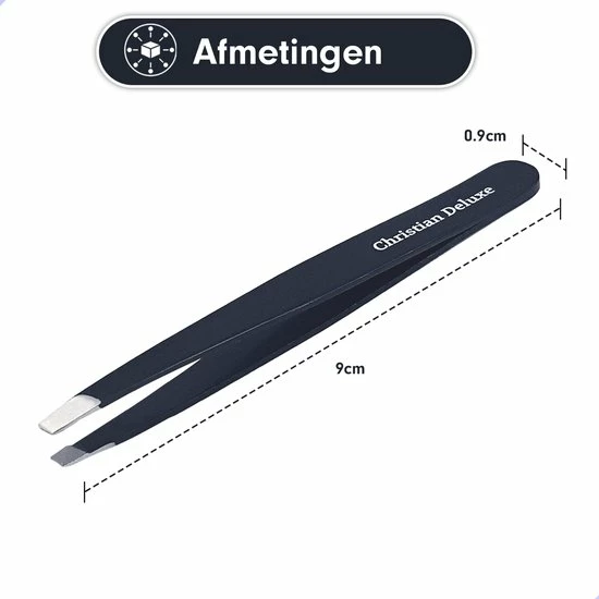 Goedkoopste ⭐ Christian Deluxe - Epileer Pincet - Slant Tweezer - Dark Sky ⭐ 5 Goedkoopste ⭐ Christian Deluxe - Epileer Pincet - Slant Tweezer - Dark Sky ⭐ - Afbeelding 3