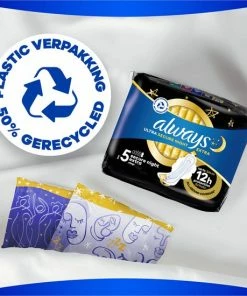 Kopen 🔥 Always Ultra Secure Night Extra - Maat 5 - Maandverband Met Vleugels - Voordeelbox 64 Stuks 😉 -L'Oréal Shop 550x550 743