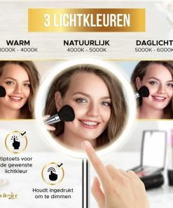 Beste recensies van 💯 Xclusive-lifestyle® Luxe Make-Up Spiegel Met LED Verlichting - Oplaadbaar - 3 Lichtkleuren - Dimbaar - Scheerspiegel - Afneembaar 10x Vergrotings Spiegeltje - 360° Verstelbaar - Sinterklaas Cadeau ✔️ 21 Beste recensies van 💯 Xclusive-lifestyle® Luxe Make-Up Spiegel Met LED Verlichting - Oplaadbaar - 3 Lichtkleuren - Dimbaar - Scheerspiegel - Afneembaar 10x Vergrotings Spiegeltje - 360° Verstelbaar - Sinterklaas Cadeau ✔️ -L'Oréal Shop 550x550 751
