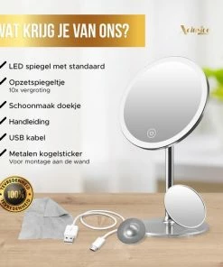 Beste recensies van 💯 Xclusive-lifestyle® Luxe Make-Up Spiegel Met LED Verlichting - Oplaadbaar - 3 Lichtkleuren - Dimbaar - Scheerspiegel - Afneembaar 10x Vergrotings Spiegeltje - 360° Verstelbaar - Sinterklaas Cadeau ✔️ 23 Beste recensies van 💯 Xclusive-lifestyle® Luxe Make-Up Spiegel Met LED Verlichting - Oplaadbaar - 3 Lichtkleuren - Dimbaar - Scheerspiegel - Afneembaar 10x Vergrotings Spiegeltje - 360° Verstelbaar - Sinterklaas Cadeau ✔️ -L'Oréal Shop 550x550 753
