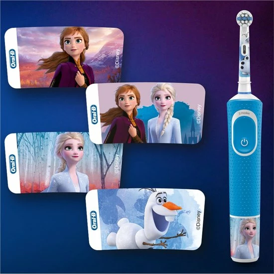 Promo π Oral B Oral-B Kids Frozen 2 - Elektrische Tandenborstel - Powered By Braun - 1 Handvat En 1 Opzetborstel π 10 Promo π Oral B Oral-B Kids Frozen 2 - Elektrische Tandenborstel - Powered By Braun - 1 Handvat En 1 Opzetborstel π - Afbeelding 8