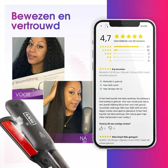 Goedkoopste π Stoom Stijltang Steampod 3.0 - RAVEG β¨ 13 Goedkoopste π Stoom Stijltang Steampod 3.0 - RAVEG β¨ - Afbeelding 11