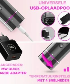 Nieuw 😀 MoreWomen® Automatische Krultang - Draadloze Krultang - 150°C-200°C - Oplaadbaar & Met Opzetstukken 👍 -L'Oréal Shop 550x550 816