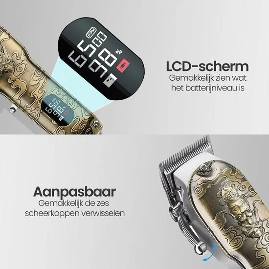 Nieuw β€οΈ Premes Professionele Draadloze Tondeuse - Trimmer - Haar - Baard - Tondeuse Mannen Hoofdhaar - Haartrimmer - Hair - Tondeuse Cheveux - Trimmer Baard - Trimmerset - Tondeuses - Cadeau Voor Man - Vrouw - Sinterklaas Cadeautjes - Mannen - Vrouwen π 6 Nieuw β€οΈ Premes Professionele Draadloze Tondeuse - Trimmer - Haar - Baard - Tondeuse Mannen Hoofdhaar - Haartrimmer - Hair - Tondeuse Cheveux - Trimmer Baard - Trimmerset - Tondeuses - Cadeau Voor Man - Vrouw - Sinterklaas Cadeautjes - Mannen - Vrouwen π - Afbeelding 4