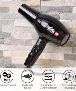 Flash-uitverkoop ❤️ Solis Swiss Perfection 440 Föhn - Haardroger Professional - Zwart 🌟 -L'Oréal Shop 550x550 881
