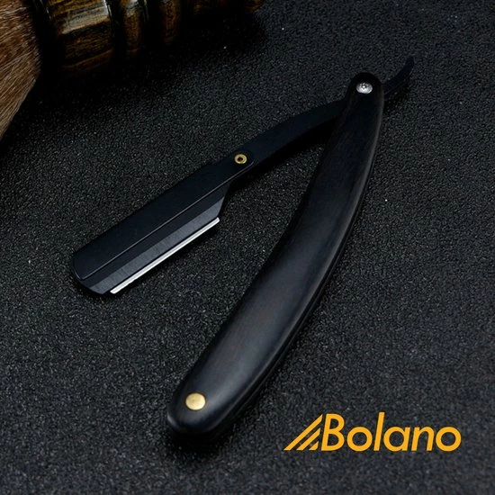 Gloednieuw ⌛ Bolano® Premium Shavette Open Scheermes Black Wood + 40 Double Edge Scheermesjes - Klassiek Barbiersmes Straight Razor Voor Mannen - Cut Throat Razor Nekmes - Klassiek Klap Scheermes - Safety Razor Feather Mes - Perfect Cadeau Tijdens De Feestdagen 🥰 8 Gloednieuw ⌛ Bolano® Premium Shavette Open Scheermes Black Wood + 40 Double Edge Scheermesjes - Klassiek Barbiersmes Straight Razor Voor Mannen - Cut Throat Razor Nekmes - Klassiek Klap Scheermes - Safety Razor Feather Mes - Perfect Cadeau Tijdens De Feestdagen 🥰 - Afbeelding 6