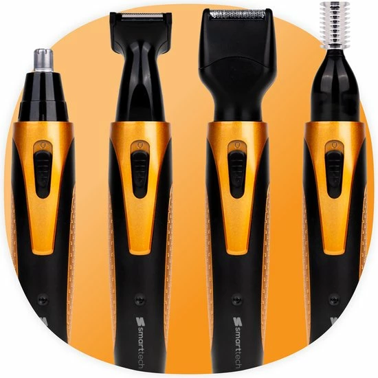 Gloednieuw 🔥 Smart-Tech Smarttech - 4 In 1 Oplaadbare Multifunctionele Neus, Baard, Wenkbrauw En Oor Trimmer ❤️ 13 Gloednieuw 🔥 Smart-Tech Smarttech - 4 In 1 Oplaadbare Multifunctionele Neus, Baard, Wenkbrauw En Oor Trimmer ❤️ - Afbeelding 11