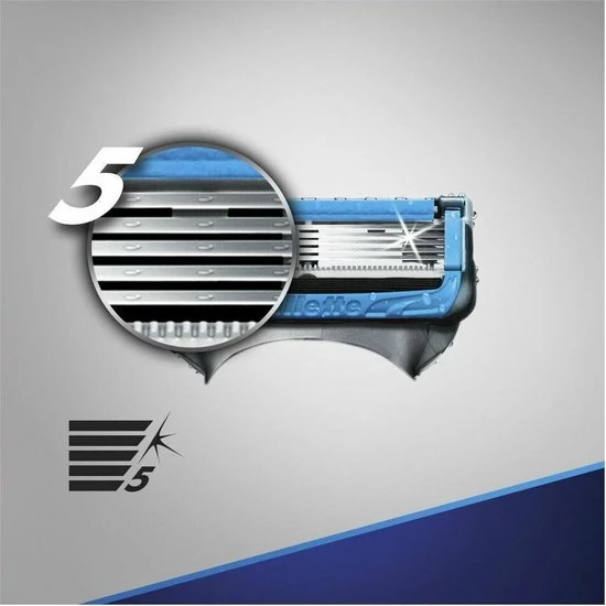 Top 10 💯 Gillette Fusion5 Proshield Chill Scheermesjes Mannen - 6 Stuks ⭐ 4 Top 10 💯 Gillette Fusion5 Proshield Chill Scheermesjes Mannen - 6 Stuks ⭐ - Afbeelding 2