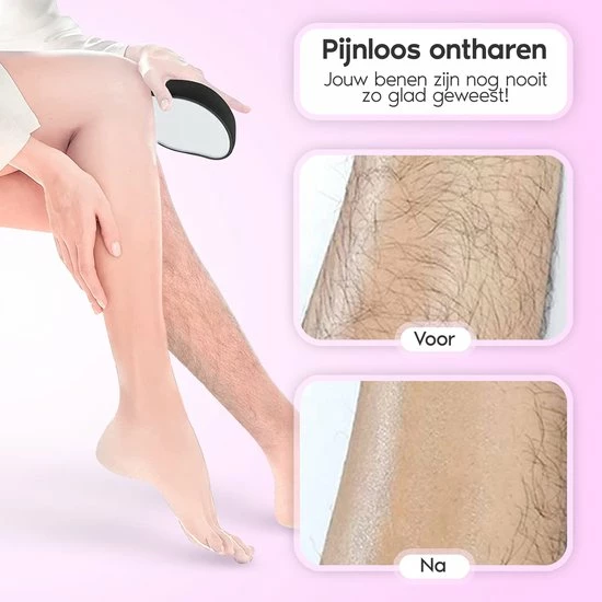 Hete verkoop π― Cheveux Crystal Hair Removal – Scrubi - Kristal Ontharing Benen – Kristalpad Haarverwijderaar Voor Vrouwen – Hair Eraser – Bleame βοΈ 4 Hete verkoop π― Cheveux Crystal Hair Removal – Scrubi - Kristal Ontharing Benen – Kristalpad Haarverwijderaar Voor Vrouwen – Hair Eraser – Bleame βοΈ - Afbeelding 2