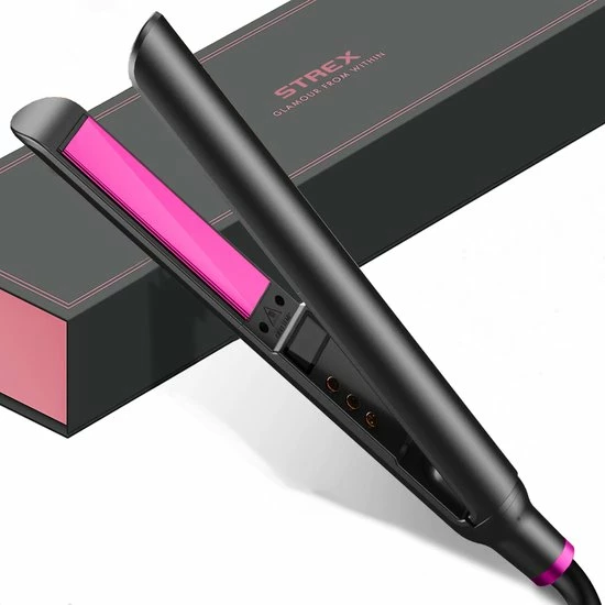 Flash-uitverkoop β¨ Strex Stijltang - 2 In 1 - Stijlen En Krullen - Keramisch - 120℃/230℃ - Krultang π 3 Flash-uitverkoop β¨ Strex Stijltang - 2 In 1 - Stijlen En Krullen - Keramisch - 120℃/230℃ - Krultang π