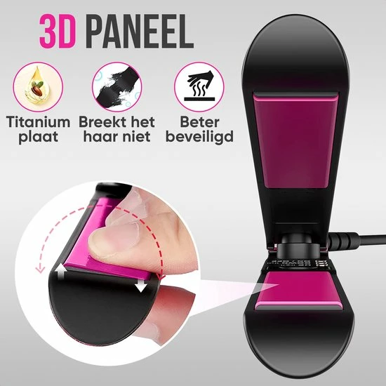 Flash-uitverkoop β¨ Strex Stijltang - 2 In 1 - Stijlen En Krullen - Keramisch - 120℃/230℃ - Krultang π 12 Flash-uitverkoop β¨ Strex Stijltang - 2 In 1 - Stijlen En Krullen - Keramisch - 120℃/230℃ - Krultang π - Afbeelding 10