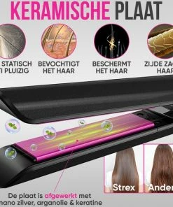 Flash-uitverkoop β¨ Strex Stijltang - 2 In 1 - Stijlen En Krullen - Keramisch - 120℃/230℃ - Krultang π 23 Flash-uitverkoop β¨ Strex Stijltang - 2 In 1 - Stijlen En Krullen - Keramisch - 120℃/230℃ - Krultang π -L'OrΓ©al Shop 550x550 994