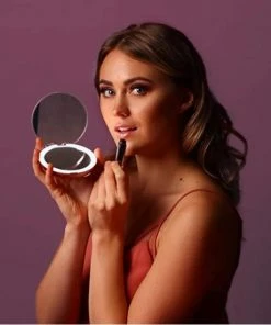 Goedkoopste 🔔 Fritzline© Make-up Spiegel | Compact | Tru-Daylight LED Verlichting | 10x Vergroting | Rond 🔔 -L'Oréal Shop 550x551 16